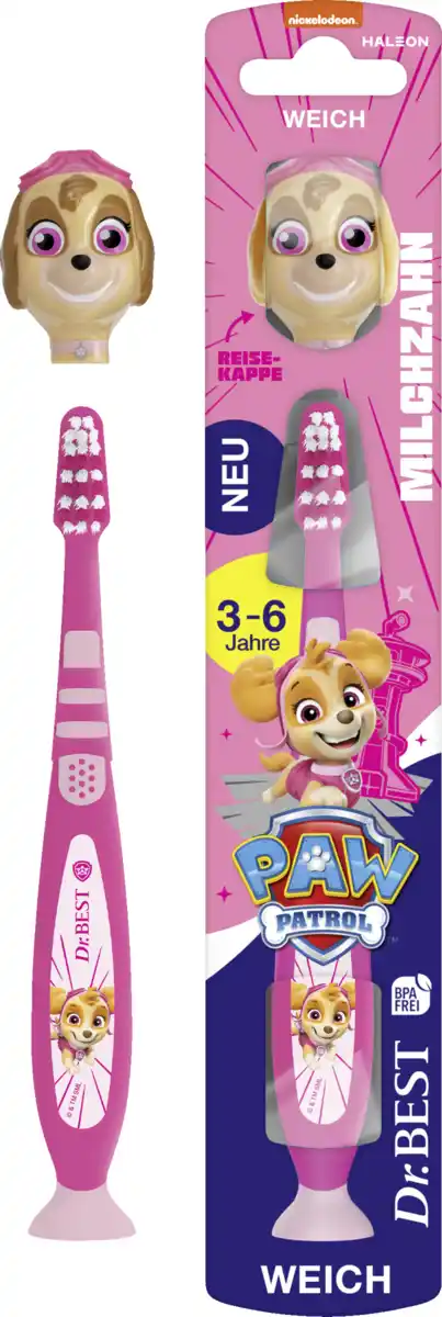Bild 2 von Dr.BEST Milchzahn Paw Patrol Zahnbürste weich