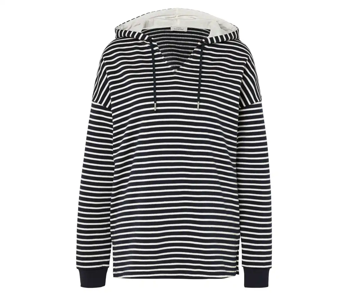Bild 1 von Hoodie, dunkelblau gestreift