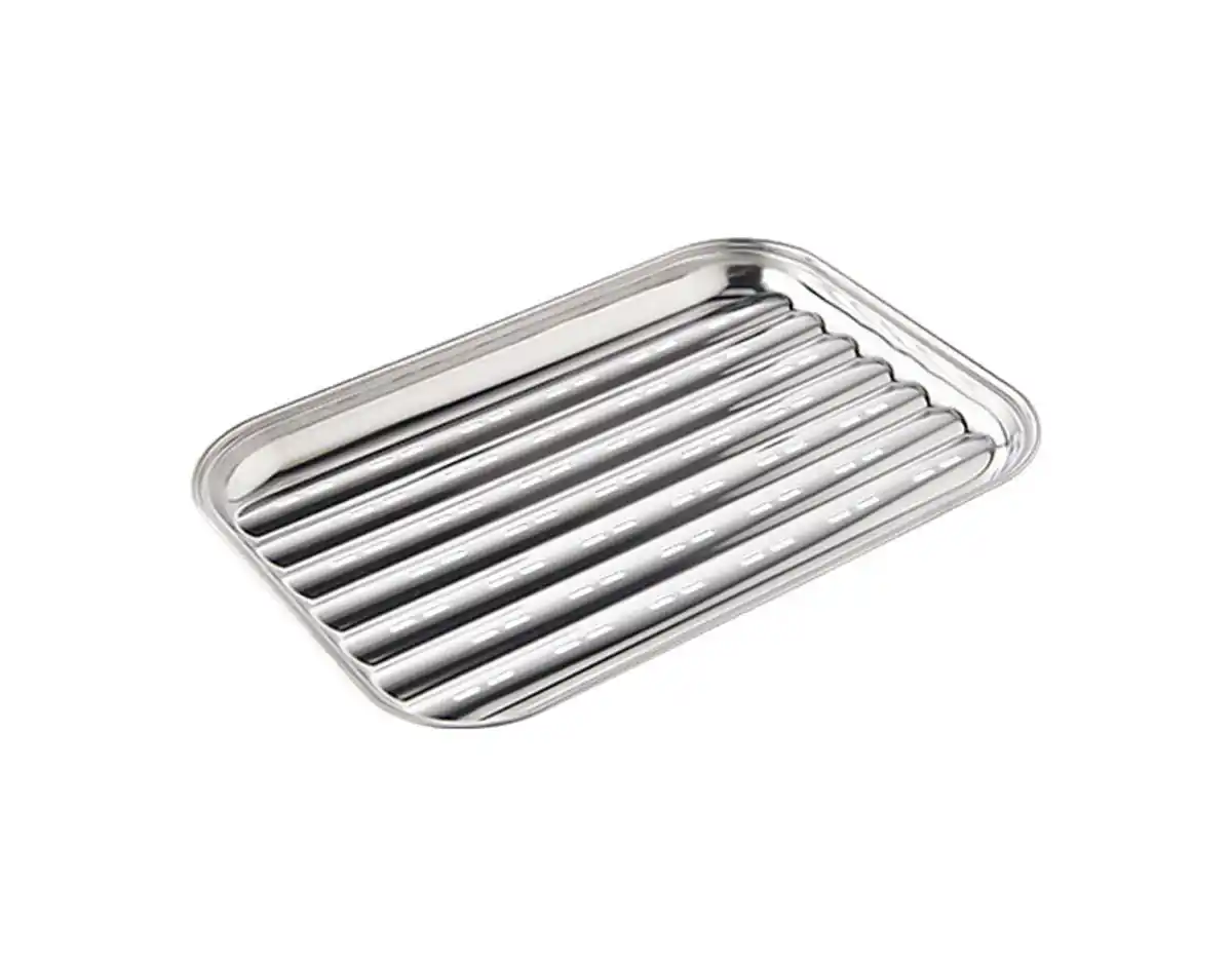 Bild 1 von Edelstahl Grillschale