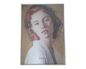 Bilderrahmen, silber, 50 x 70 cm