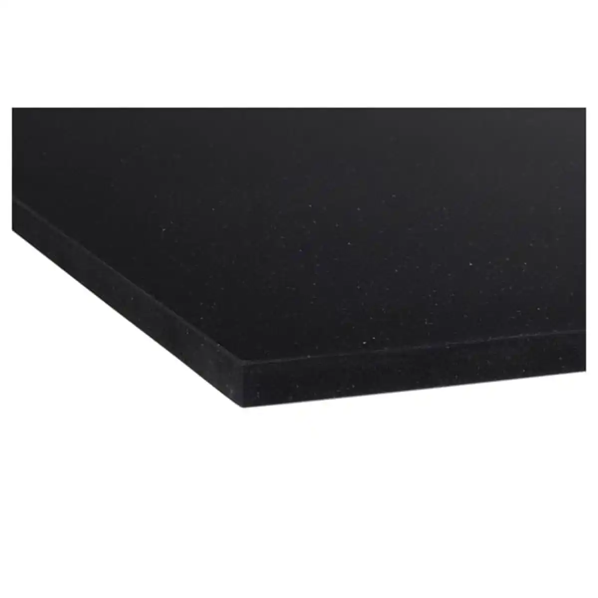 Bild 2 von KASKER Maßarbeitsplatte, schwarz Steinmuster/Quarzkomposit, 1 m²x2.0 cm