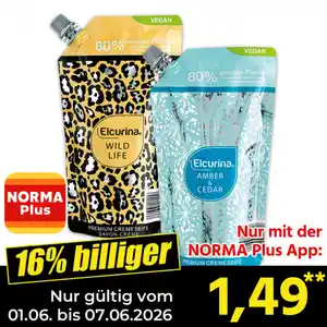 Elcurina Premium Handseife Nachfüllbeutel