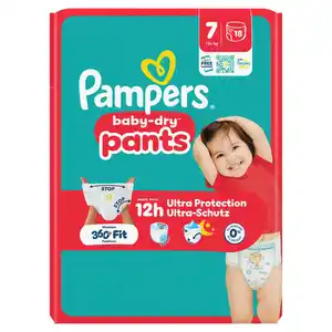 Pampers Baby-Dry Pants Gr. 7, 18 Stk