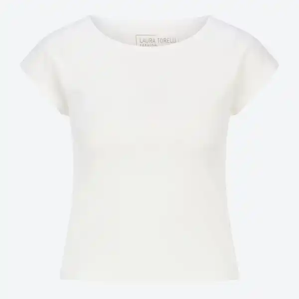 Bild 3 von Damen-T-Shirt mit Modal