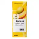 Bild 1 von LÅNGLUR Obst-/Gemüse-Smoothie, gelb/zugesetztes Vitamin C, 200 ml
