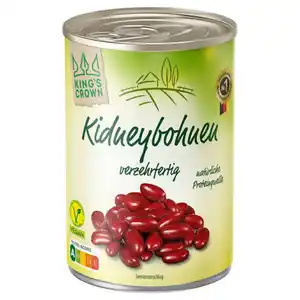 KING'S CROWN Rote Kidney Bohnen 400 g
