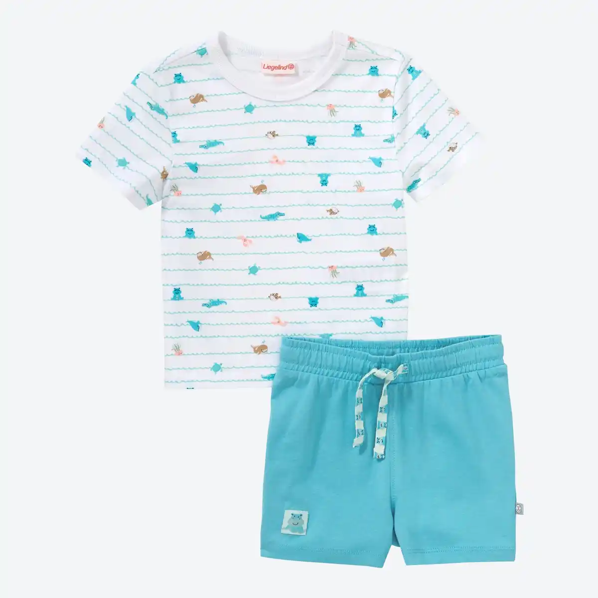 Bild 1 von Baby-Jungen-Set mit hohem Baumwollanteil, 2-teilig