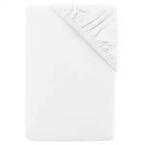 NOVITESSE Jersey-Boxspringbett-Spannbetttuch Kombigröße, Weiß