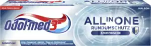 Odol med3 All in One Rundumschutz Atemfrische Zahncreme, 75 ml