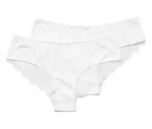 2 Brazilslips, weiß