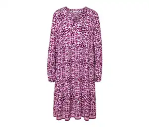 Bedrucktes Webkleid