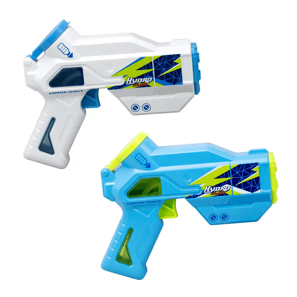 Bild 1 von Silverlit HYDRO MAD Mini Blaster Twin Pack – Elektrische Wasserpistolen mit Akku, Reichweite bis 5 m, 1 Stk