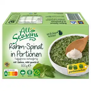 ALL SEASONS Rahmspinat-Minis 800 g