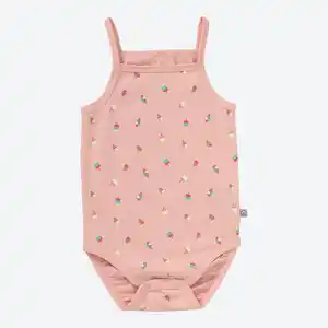Baby-Mädchen-Body mit Spaghetti-Trägern