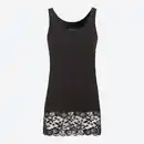 Bild 3 von Damen-Longtop mit Spitze am Saum