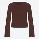 Bild 3 von Damen-Langarmshirt mit Trompetenärmeln