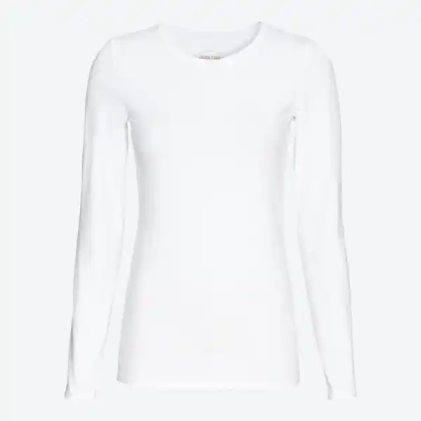 Bild 2 von Damen-Langarmshirt mit Rundhalsausschnitt
