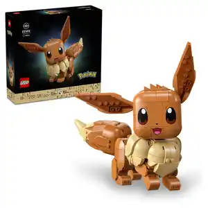 LEGO Pokémon 72151 Evoli, 3D Puzzle mit Figur zum Bauen für Erwachsene, 1 Stk