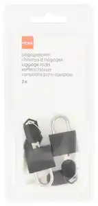 2er-Pack Gepäckschlösser