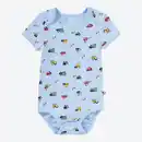Bild 1 von Baby-Jungen-Body mit Baustellen-Motiven