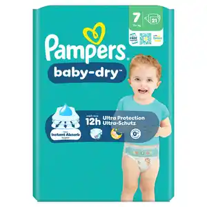 Pampers Baby-Dry Windeln, 21 Stk