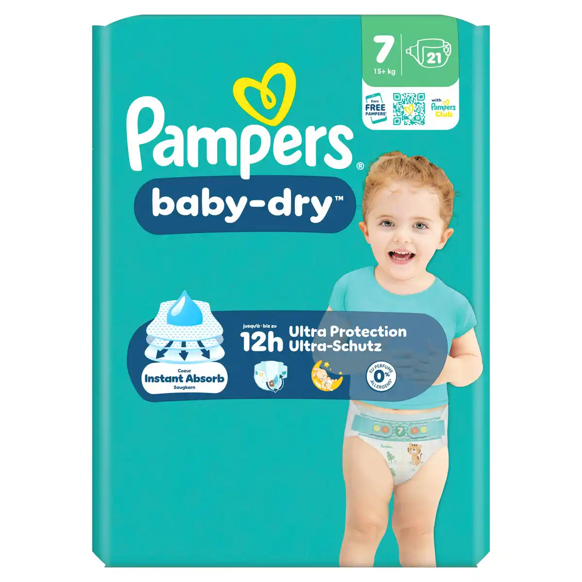Bild 1 von Pampers Baby-Dry Windeln, 21 Stk