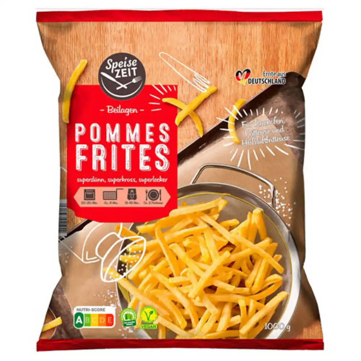 Bild 1 von SPEISEZEIT Pommes Frites 1 kg