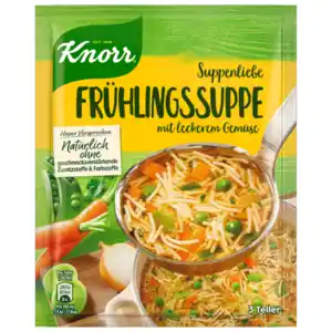 Knorr Suppenliebe Frühlings Suppe 3 Teller