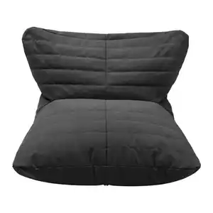 Sitzsack Marta Dunkelgrau Webstoff, Dunkelgrau