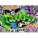 Bild 1 von artgeist Fototapete, Mehrfarbig, Textil, Fußball, 150x105 cm, CE, Tapeten & Wandverkleidungen, Fototapeten