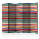 Bild 1 von artgeist Paravent, Dunkelgrün, Holz, Textil, Kiefer, massiv, Abstraktes, 225x172x3 cm, Motiv auf Vorder- und Rückseite, Wohnzimmer, Raumteiler & Paravents, Paravents