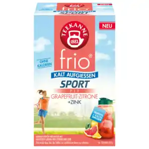 Teekanne Frio Sport Fit Grapefruit-Zitrone 45g