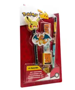Pokémon Lizenz Schreibset, rot