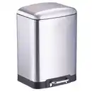 Bild 1 von Dirt Devil Treteimer Tretabfalleimer, Silber, Kunststoff, 12 L, 25.5x40x28 cm, Küchen, Küchenausstattung, Mülleimer