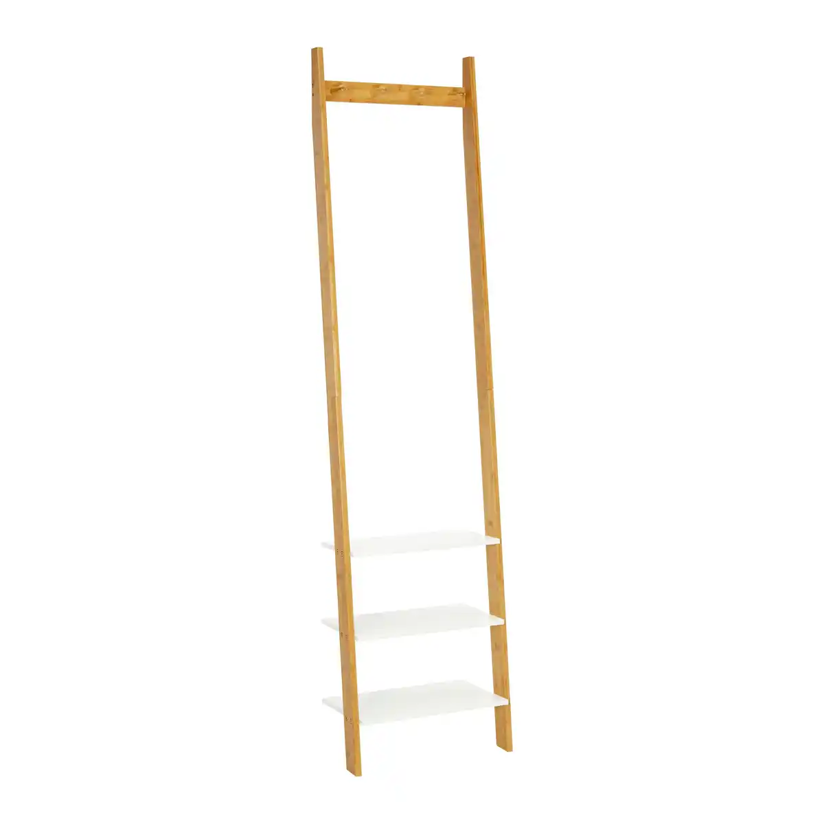 Bild 1 von Regal Mirella Weiß/Naturfarben MDF, Naturfarben, Weiß