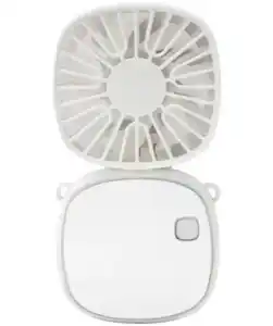 Mini-Ventilator mit Spiegel, weiß