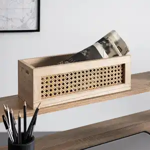 Aufbewahrungsbox Denis Hellbraun Holz, Naturfarben