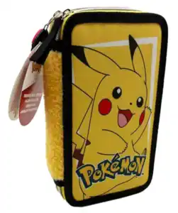 Pokémon Lizenz Etui, gelb