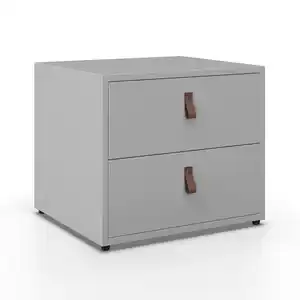 Nachtkästchen Mick Weiß MDF, Weiß