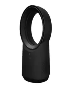 Akkubetriebener Tischventilator, schwarz