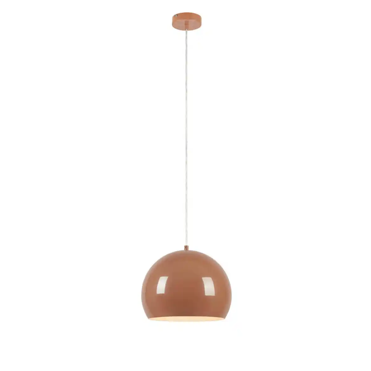 Bild 1 von Markslöjd Pendelleuchte Pop, Braun, Metall, oval,oval, 28x23x28 cm, höhenverstellbar, Lampen & Leuchten, Innenbeleuchtung, Hängelampen, Pendelleuchten