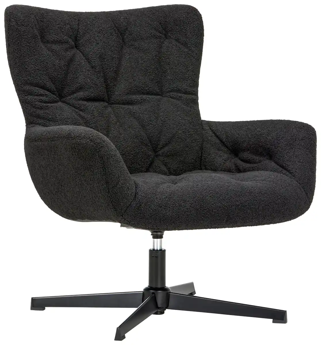 Bild 1 von Drehstuhl Lounge in Schwarz, Schwarz