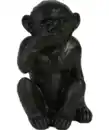 Bild 1 von Deko-Affe in Schwarz, schwarz
