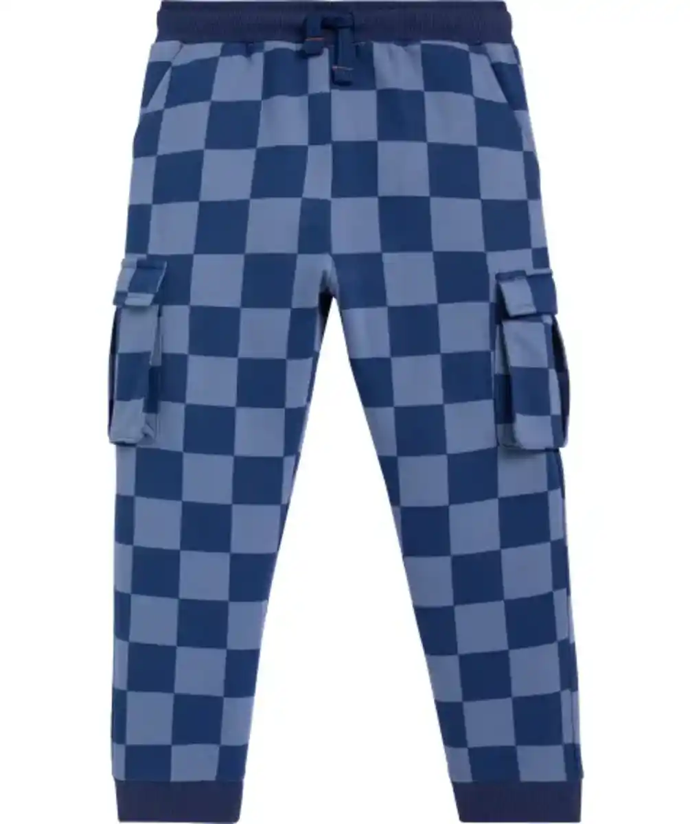 Bild 1 von Jogginghose Schachbrett, blau