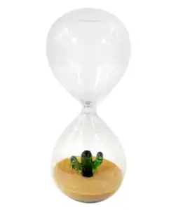 Deko-Sanduhr, naturfarben