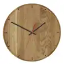 Bild 1 von Wanduhr, Eiche, Holzwerkstoff, 35x35x4 cm, Dekoration, Uhren, Wanduhren