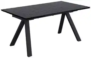 Ausziehtisch Bruno Schwarz, Schwarz