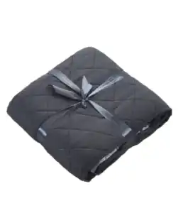 Tagesdecke mit Wendefunktion, grau