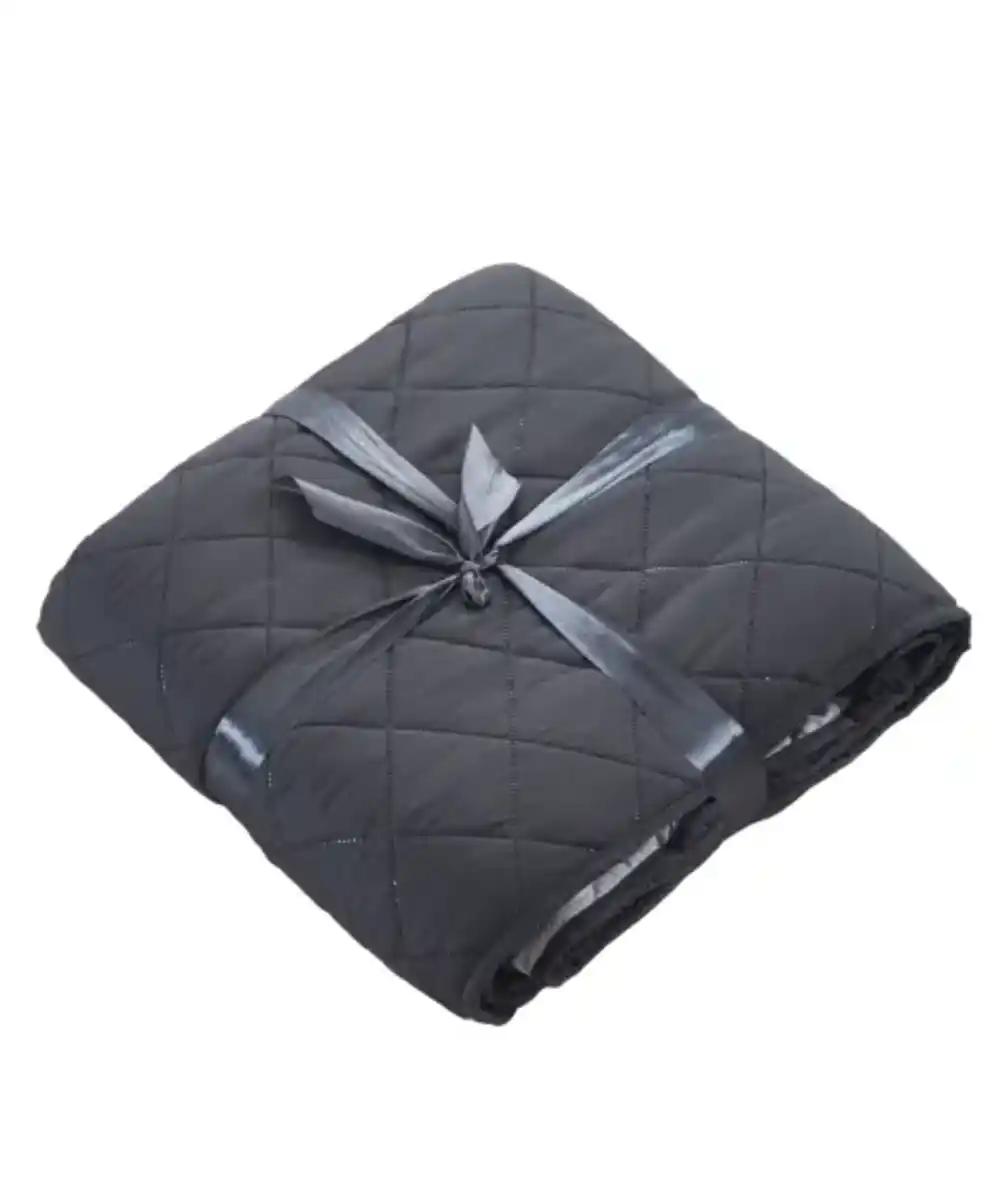 Bild 1 von Tagesdecke mit Wendefunktion, grau