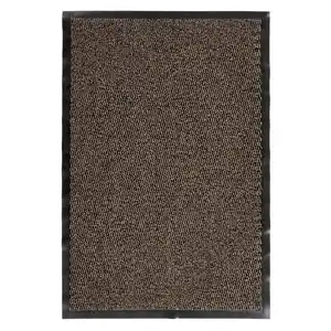 Kayoom Fussmatte, Beige, Textil, geometrisch, rechteckig, 40x60 cm, für Fußbodenheizung geeignet, Teppiche & Böden, Fuß & Stufenmatten, Fußmatten und Schmutzfangmatten